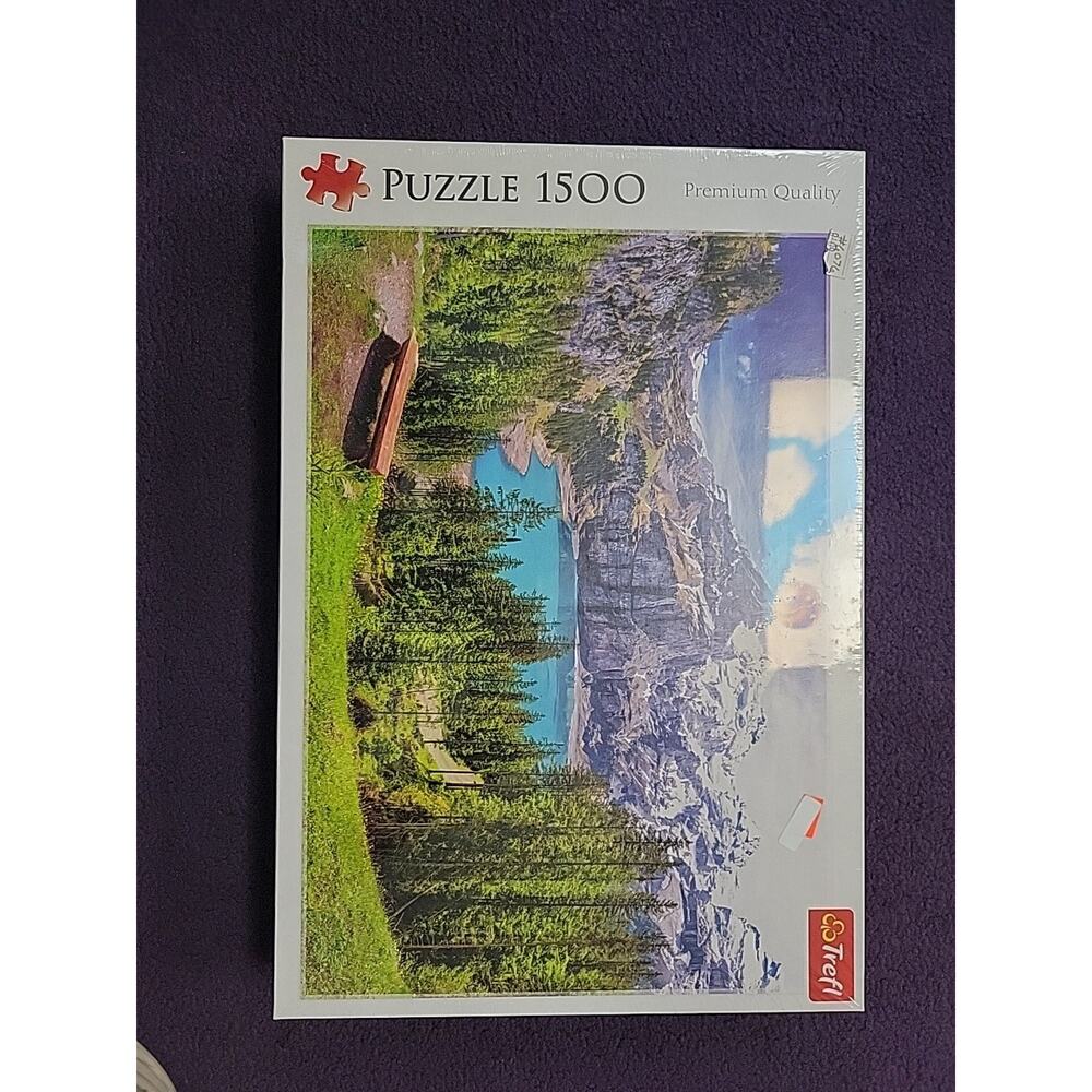 6076 Puzzle 1500 Piece Premium 85x58cm Beautiful Mountain View